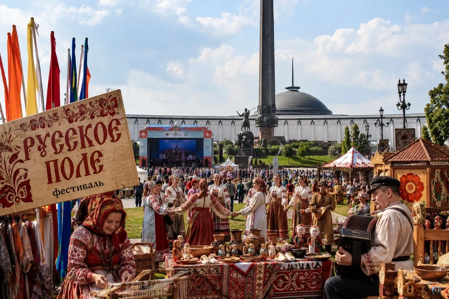 «Живые традиции России: свадьбы, огонь баяна и душевная поэзия»